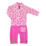 Costum de baie Baby Rose marime 86- 92 protectie UV Swimpy