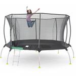 Trambulina 14ft TP Genius Octagonal 2 SurroundSafe cu intrare Iglu