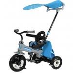 Tricicleta cu maner Italtrike Azzuro Albastra