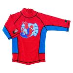 Tricou de baie Spiderman marime 110-116 protectie UV Swimpy