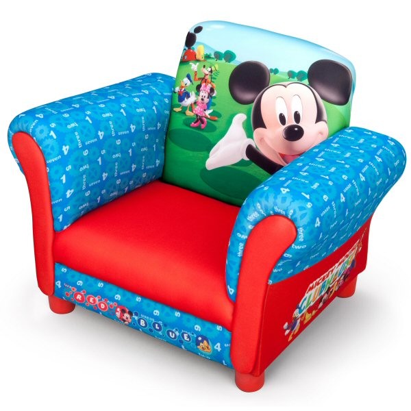 Fotoliu cu cadru din lemn disney mickey mouse
