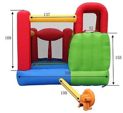 Saltea Gonflabila Happy Hop Play Center 6 in 1 - 3 | YEO