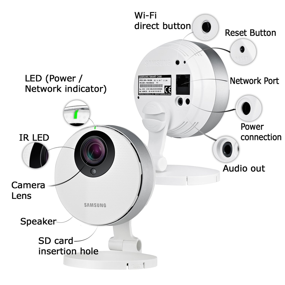 Samsung SmartCam HD Pro SNH-P6410 - 1 | YEO