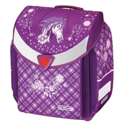 Ghiozdan neechipat flexi glitter horse herlitz