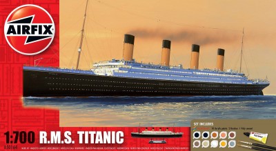 Kit constructie si pictura Airfix RMS Titanic scara 1/700