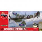 Kit constructie si pictura avion Supermarine Spitfire Mk VB scara 1/24