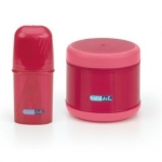 Set hranire termos alimente 300 ml si lingurita cu furculita Colours and Flavours BebeduE 80170