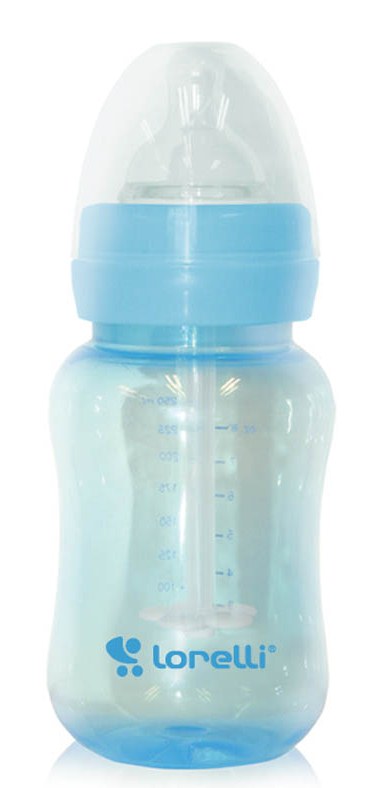 Biberon anticolici cu sistem de ventilatie si gat larg 250 ml