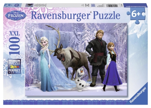 Puzzle Frozen, 100 piese