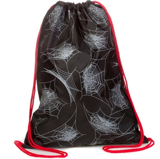 Saculet de sport spider negru
