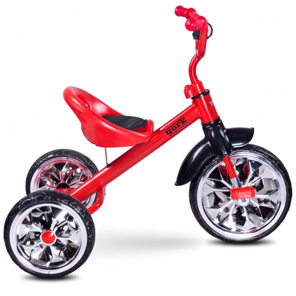 Tricicleta Toyz York Red copii imagine 2022 protejamcopilaria.ro