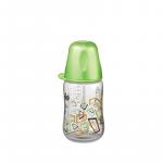 Biberon cu gat larg nip Boy PP 260 ml, tetina silicon ortodontica, debit mediu 0+ luni
