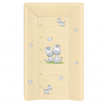 Blat de infasat cu intaritura si capat inchis Zebra Galben 80x50 cm