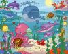 Tapet pentru copii baby under the sea