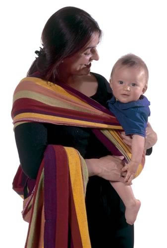 Baby carrying sling tropical 510 cm