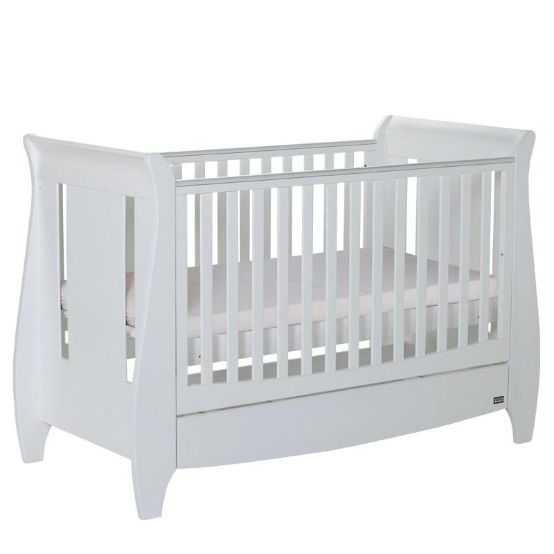Set patut lucas alb + salteluta pentru bebelusi tutti bambini