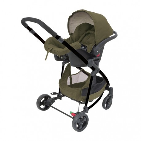 Carucior 3 in 1 joyello amabile kaki