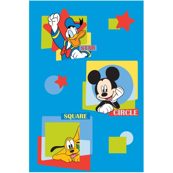 Covor copii Mickey Mouse and Friends model 28 140×200 cm Disney DISNEY