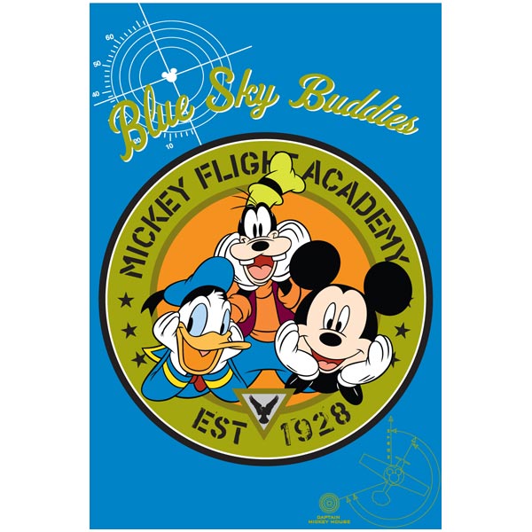 Covor copii Mickey Mouse and Friends model 29 140×200 cm Disney Camera copilului 2023-10-01