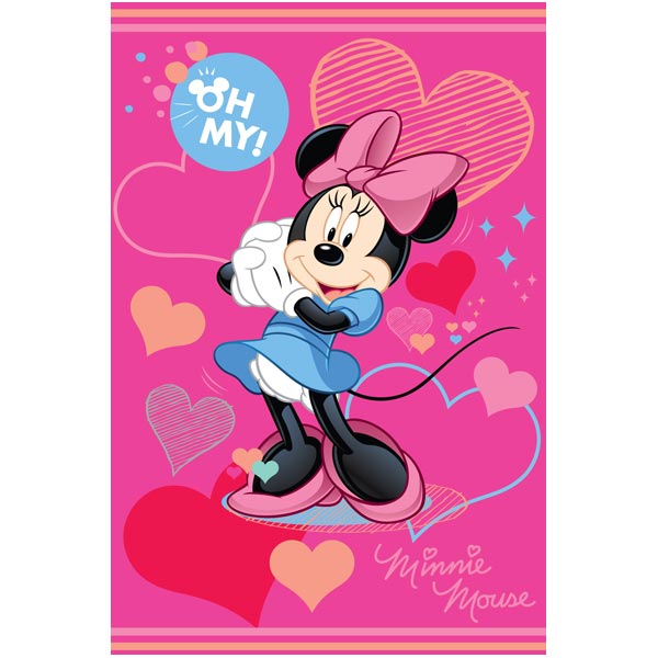 Covor copii Minnie Mouse model 51272 160×230 cm Disney DISNEY
