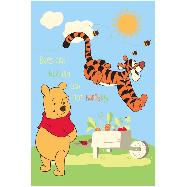Covor copii Pooh si Tiger model 416 140×200 cm Disney DISNEY