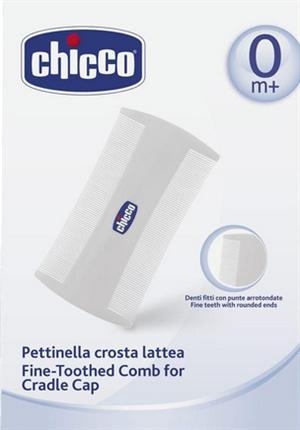 Pieptan Chicco delicat pentru cruste de lapte 0luni+