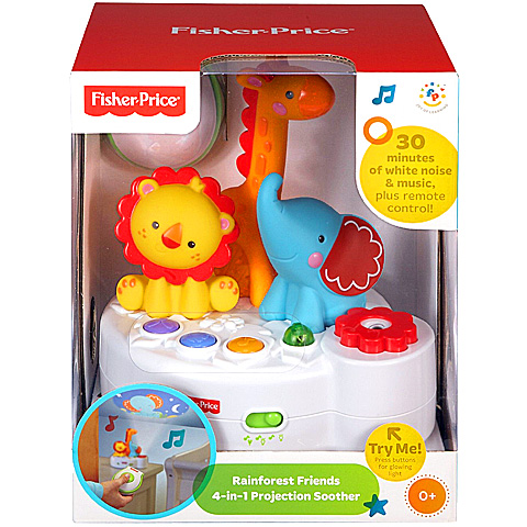 Proiector cu telecomanda 4in1 rainforest friends fisher-price