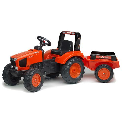 Tractor kubota cu remorca