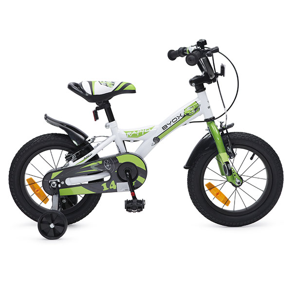 Bicicleta pentru copii Rapid Green 14 inch Byox imagine noua