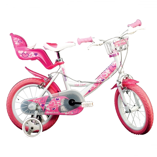 Bicicleta pentru fetite cu diametru 14 inch 144RN DINO BIKES imagine noua responsabilitatesociala.ro