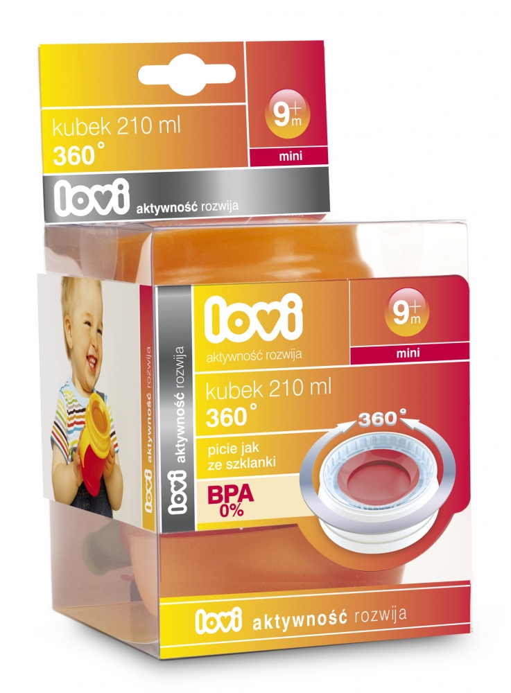 Canita lovi 360 mini 210 ml rosu