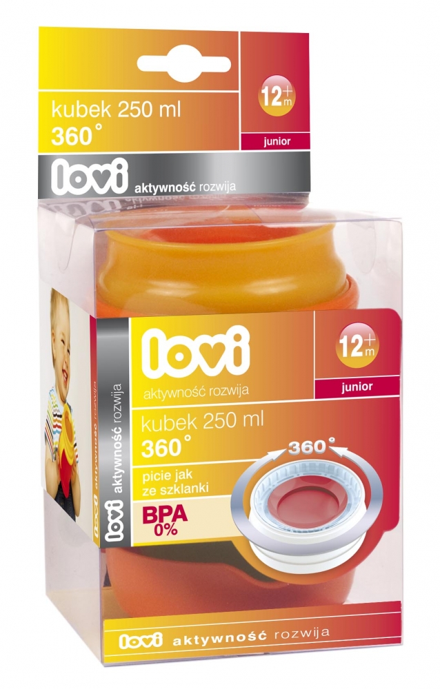Canita lovi 360 junior 250 ml albastru