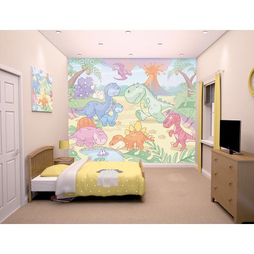Tapet pentru copii dino world