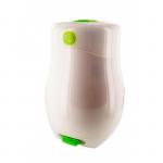 Sterilizator electric cu aburi New Style pentru 6 biberoane (alb cu verde)