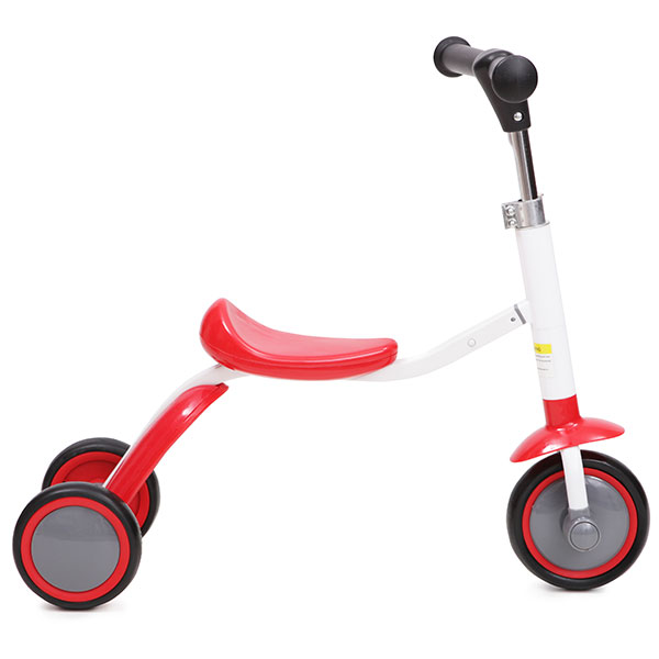 Trotineta pentru copii 2 in 1 cool red