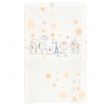Blat de infasat cu intaritura si capat inchis Lovely World Crem 80x50 cm