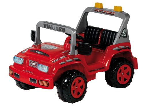 Jeep electric cu doua locuri touareg rosu