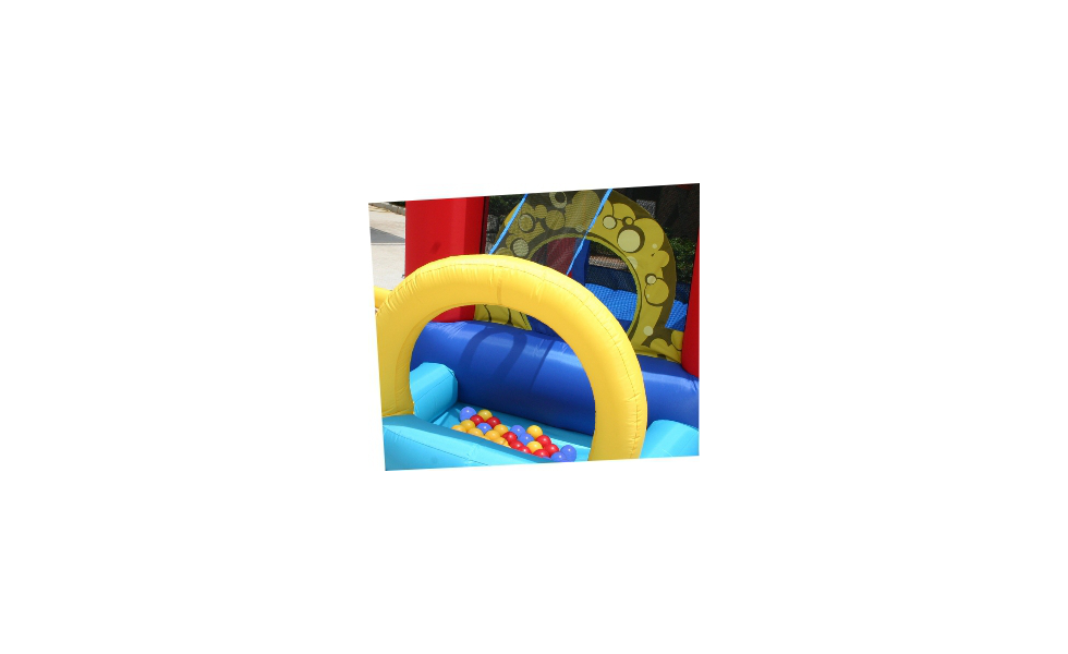 Saltea gonflabila Happy Hop Buble Play Center 4 in 1 - 1 | YEO