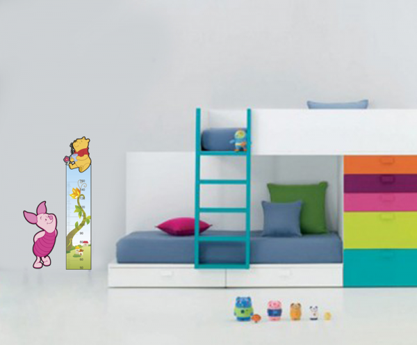Sticker decorativ metru winnie 70 x 153 cm