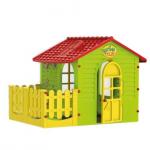 Casuta pentru copii Mochtoys Garden House cu gardut 10839
