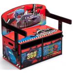 Mobilier 2 in 1 pentru depozitare jucarii Disney Lightning McQueen