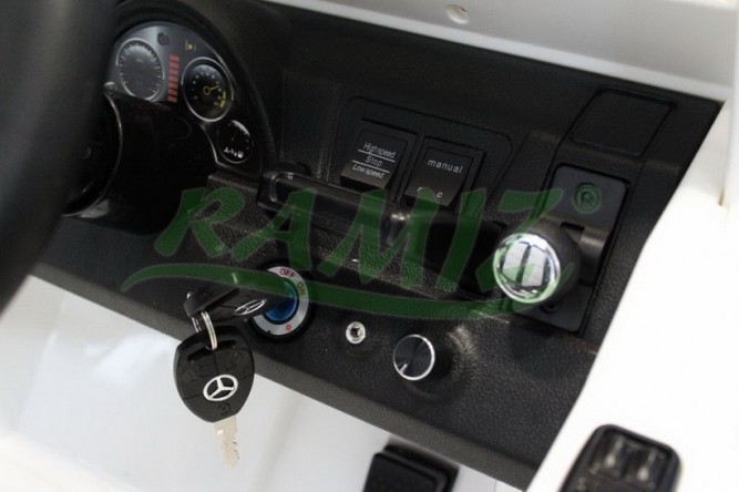 Masinuta electrica Mercedes G55 AMG cu acumulator si telecomanda - 1 | YEO