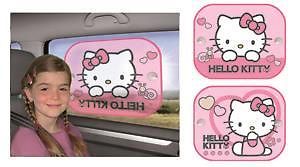 Set 2 parasolare cu ventuze Hello Kitty