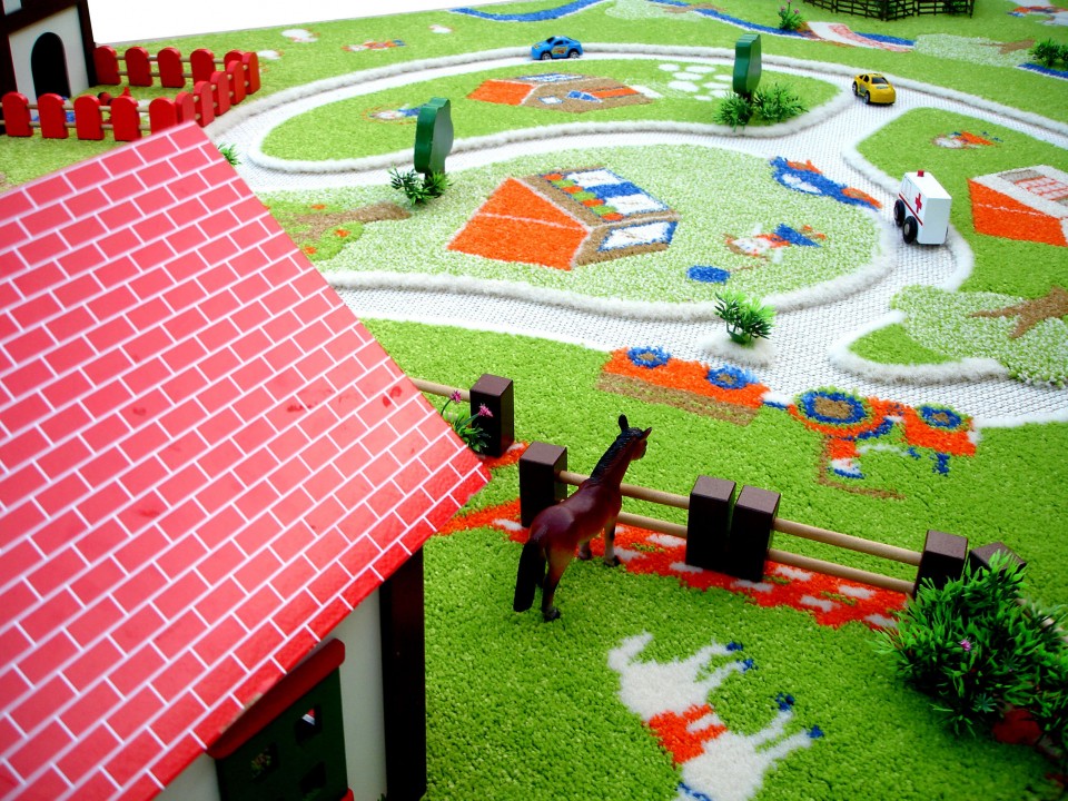 Covor farm yard 134x180cm