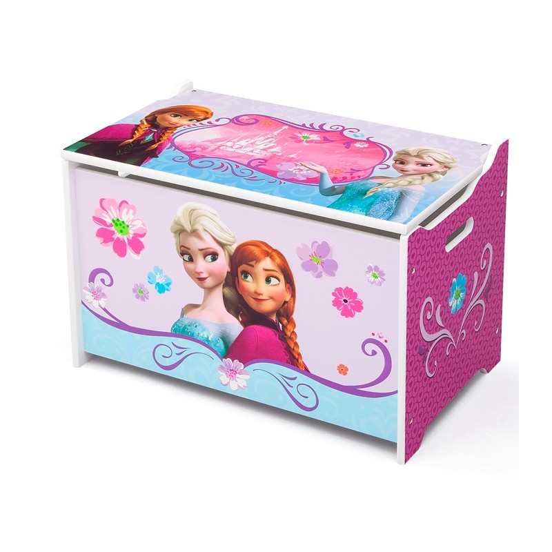 Ladita din lemn pentru depozitare jucarii disney frozen