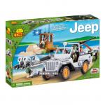 Set de construit Jeep Willys Paza de coasta - Cobi