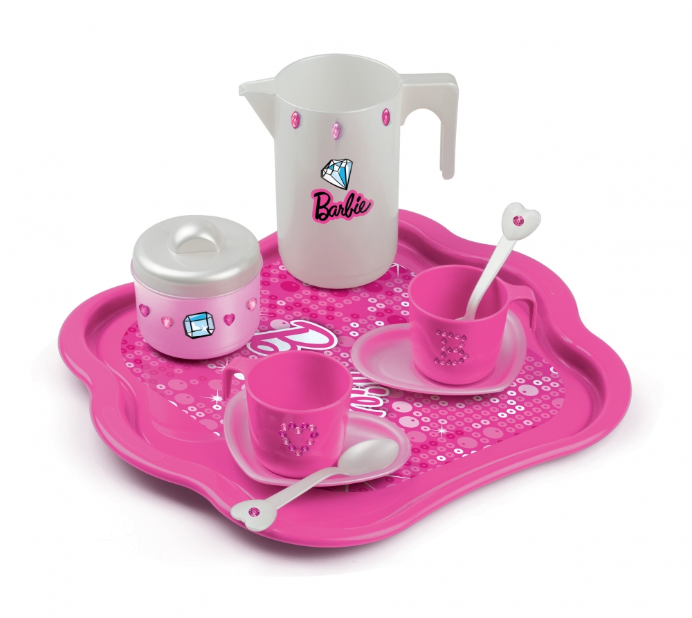 Set ceai Barbie cu strasuri