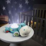 Lampa de veghe plus Fisher Price by Mattel Newborn Hipopotam albastru