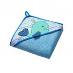 Prosop de baie pentru bebelusi cu capison 100x100 cm Baby Ono Terry 04
