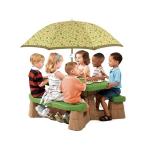 Masa picnic cu umbrela Naturally Playful Recolor